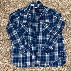 AEO M Boyfriend Fit Flannel
